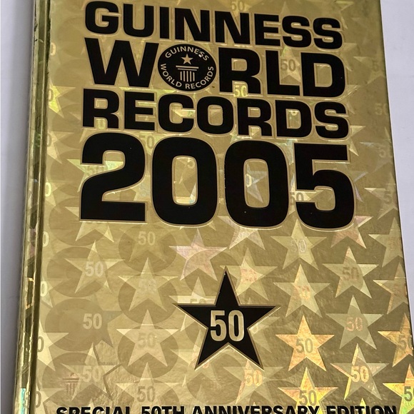 Guinness World Records 2005 Special 50th Anniversary Edition Hardcover - Picture 2 of 16